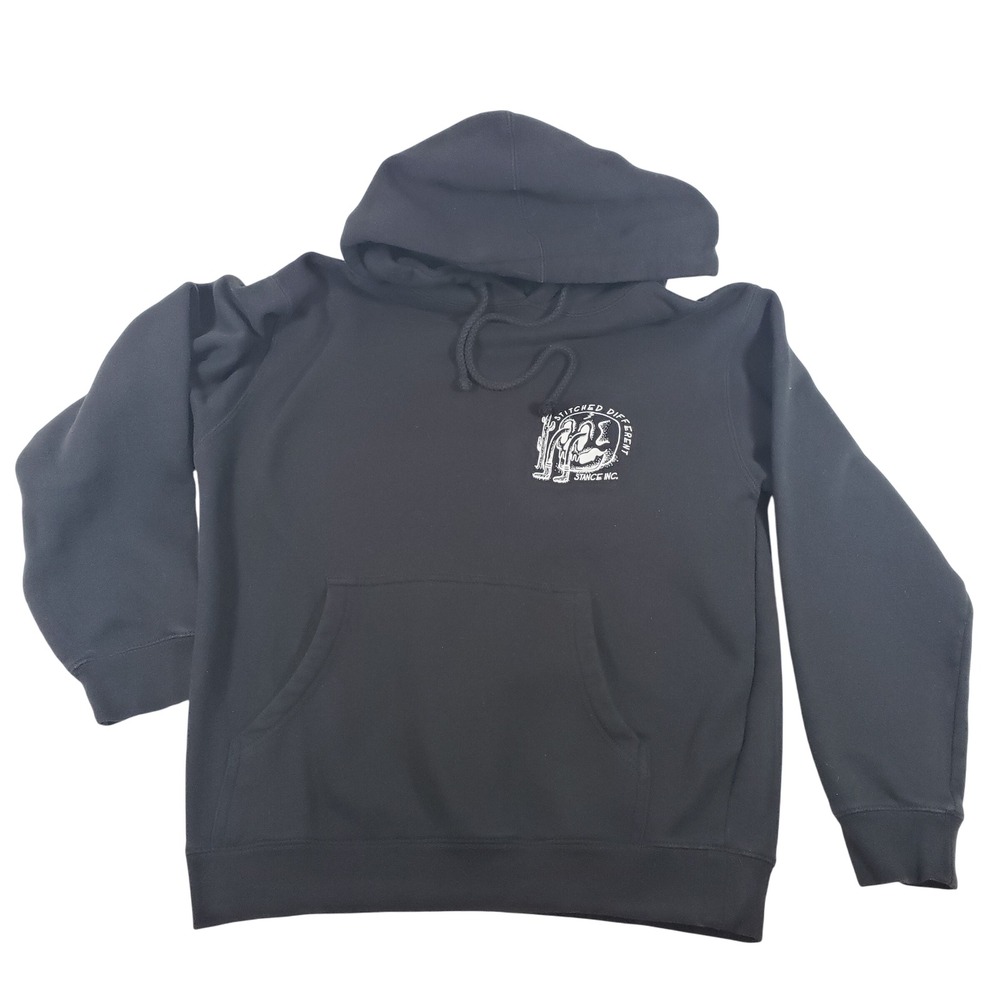 Stance Inc Stitched Different‎ Pullover Hoodie All Gender Black XS Extra Small